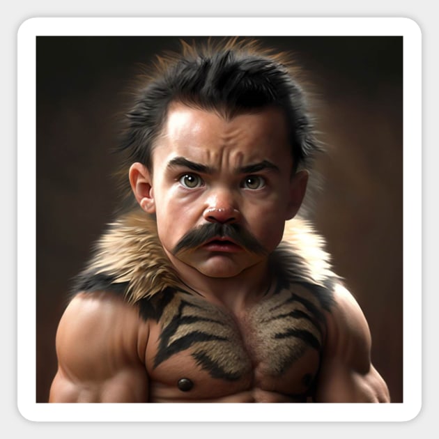 Baby Kraven son of Kraven the Hunter Sticker by The Super Network